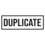 Border DUPLICATE Stamp
