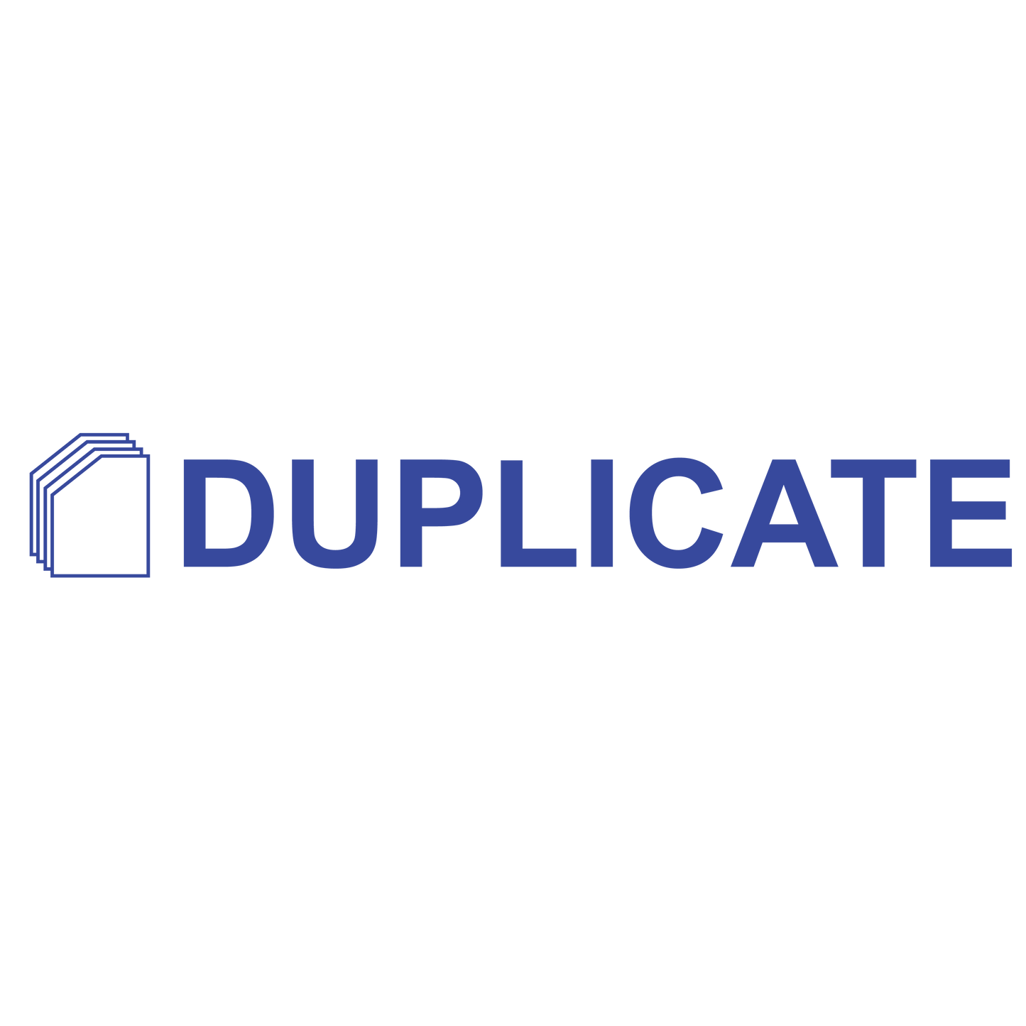 Icon DUPLICATE Stamp