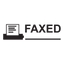 Icon FAXED Stamp