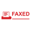 Icon FAXED Stamp