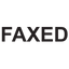 FAXED Stamp
