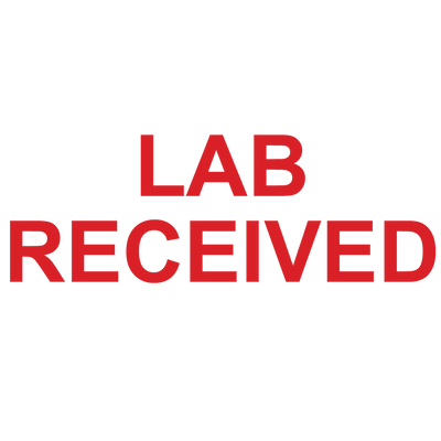 LAB RECEIVED Stamp