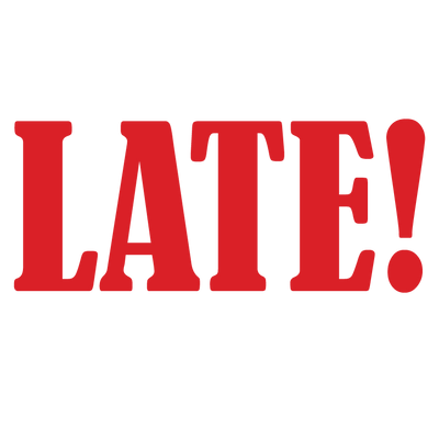LATE! Stamp