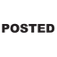 Bold POSTED Stamp