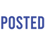 Arial POSTED Stamp