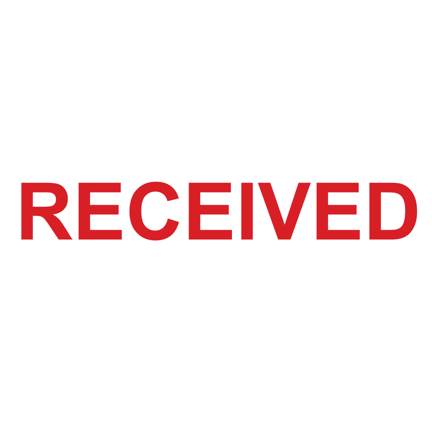 RECEIVED Stamp