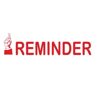 REMINDER Stamp