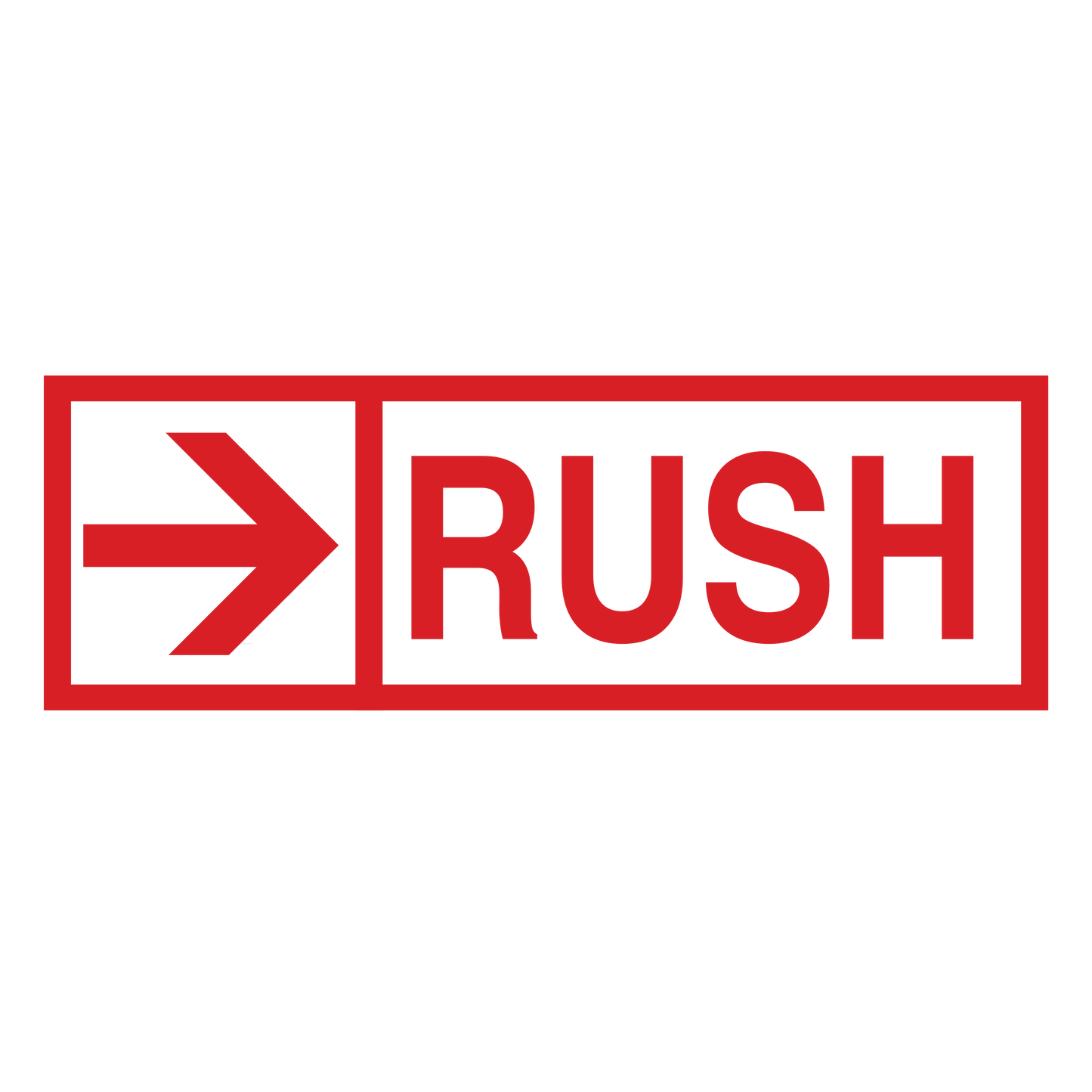 Arrow RUSH Stamp