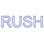 Outline RUSH Stamp