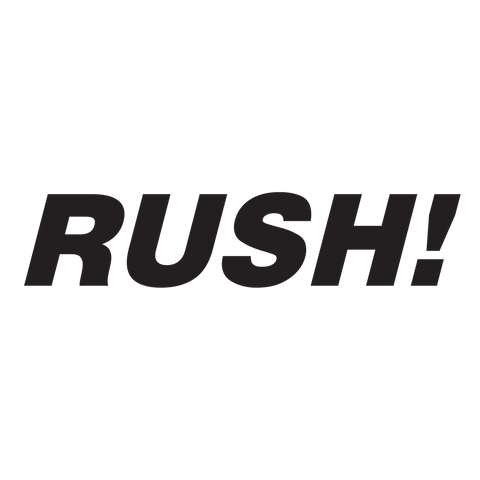Italic RUSH! Stamp