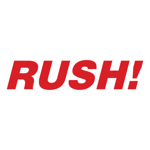 Italic RUSH! Stamp