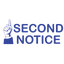 SECOND NOTICE Stamp