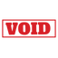 Bold VOID Stamp