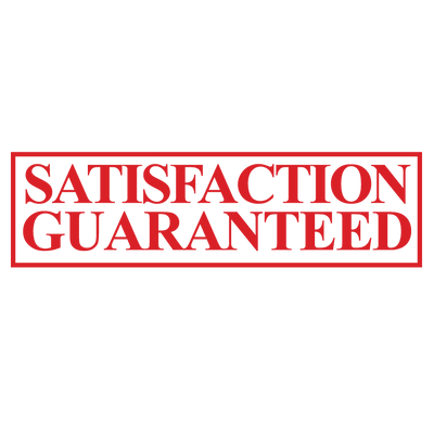 SATISFACTION GUARANTEED Stamp