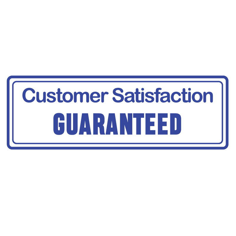 Customer Satisfaction GUARANTEED Stamp