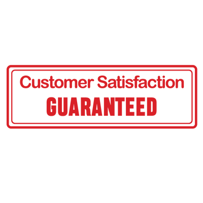 Customer Satisfaction GUARANTEED Stamp