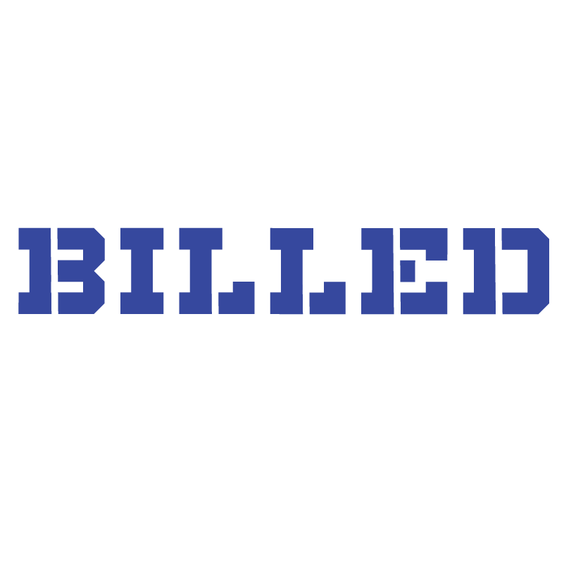 Stencil BILLED Stamp