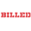 Stencil BILLED Stamp