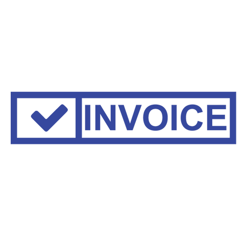 Check Box INVOICE Stamp