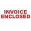 INVOICE ENCLOSED Stamp