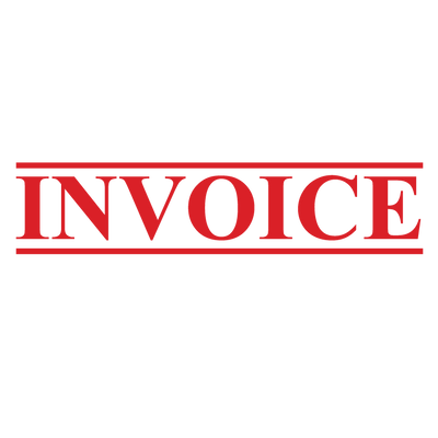 INVOICE Stamp