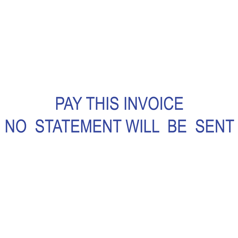 PAY THIS INVOICE Stamp
