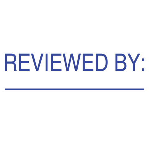 Line REVIEWED BY: Stamp