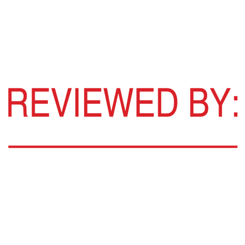 Line REVIEWED BY: Stamp