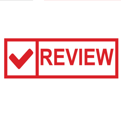 Check Box REVIEW Stamp