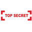 Bracket TOP SECRET Stamp
