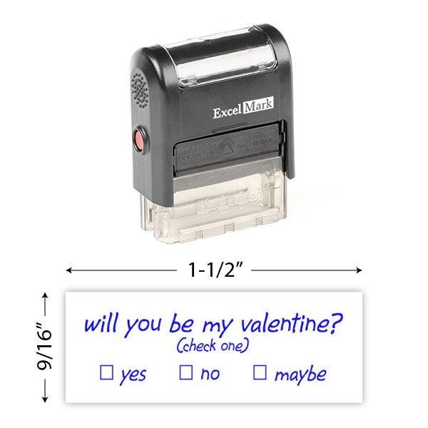 Be My Valentine Stamp
