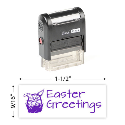 Easter Greetings 3 Stamp