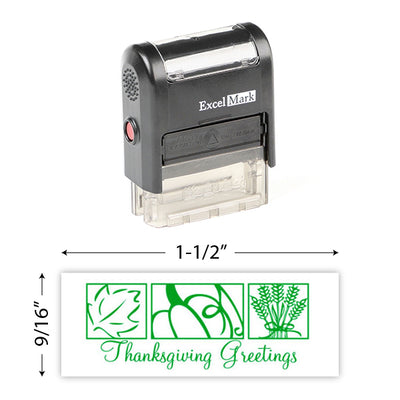 Thanksgiving Greetings Stamp