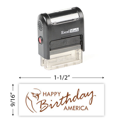 Happy Birthday America Stamp