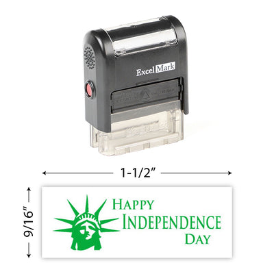 Happy Independence Day Stamp