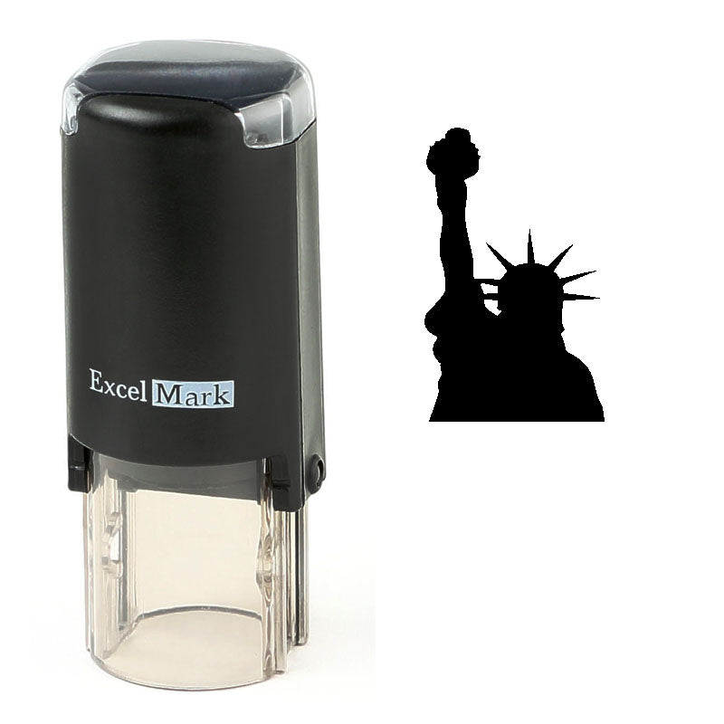 Silhouette Statue Of Liberty Stamp