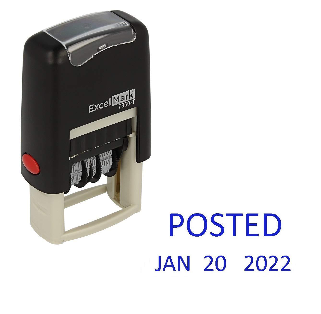 Small Posted Date Stamp