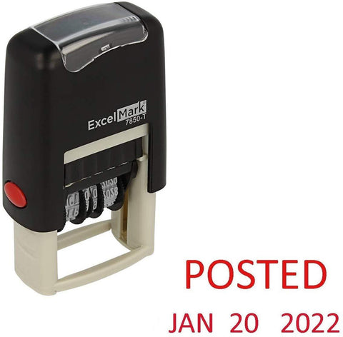Small Posted Date Stamp