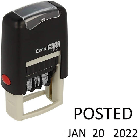 Small Posted Date Stamp