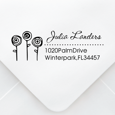 Address Stamp Design 293