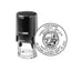 Round California Notary Stamp
