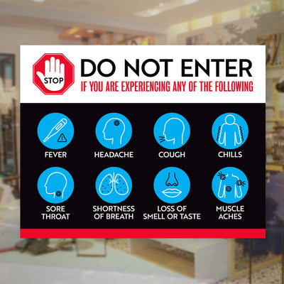 Stop Do Not Enter Sign