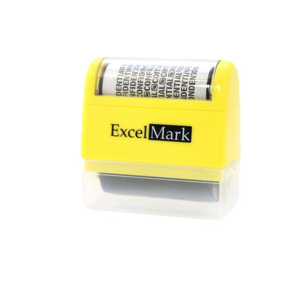 ExcelMark Wide Rolling Identity Theft Guard Stamp