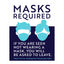 Masks Required Decal