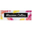 Tropical (Style 1) Acrylic Block Nameplate