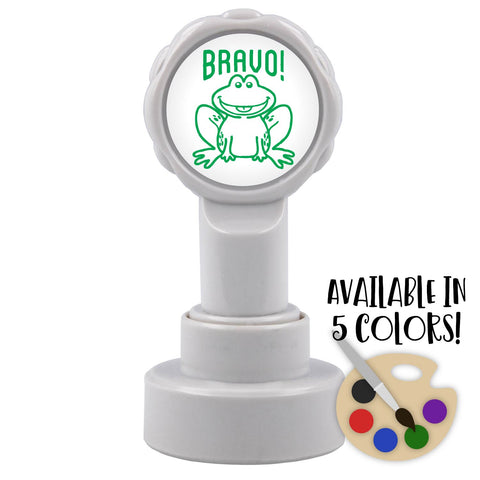 Bravo! Frog Stamp