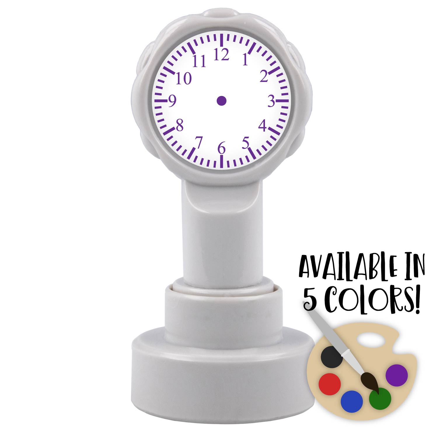Handless Clock Stamp – DiscountRubberStamps.com
