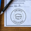 Round Hawaii Notary Stamp