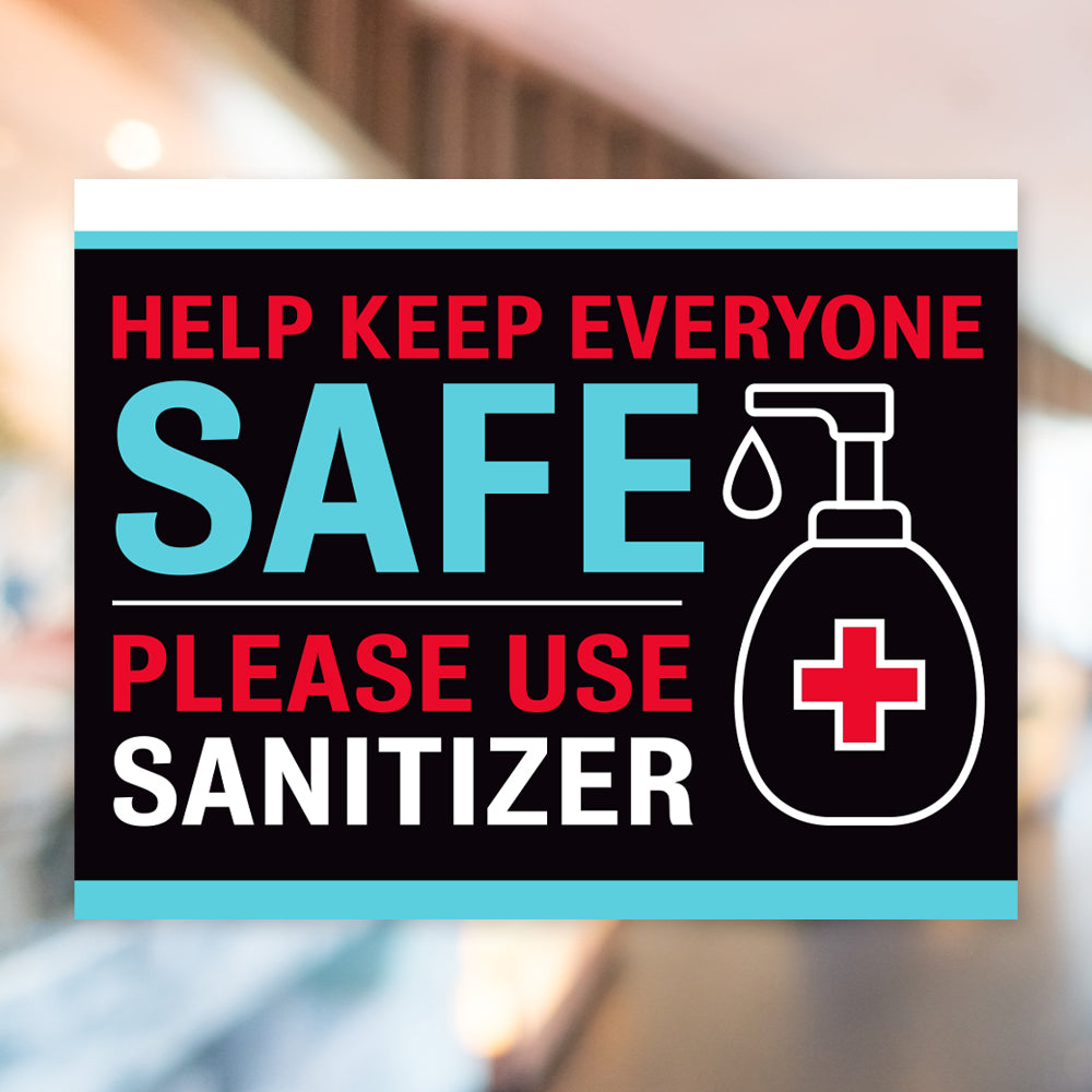 Help Keep Everyone Safe Decal