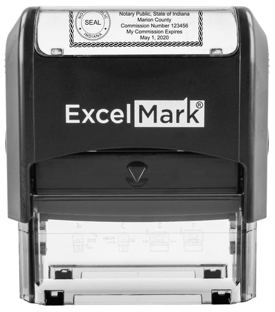 Self-Inking Indiana Notary Stamp